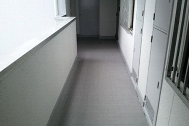 画像：マンション廊下