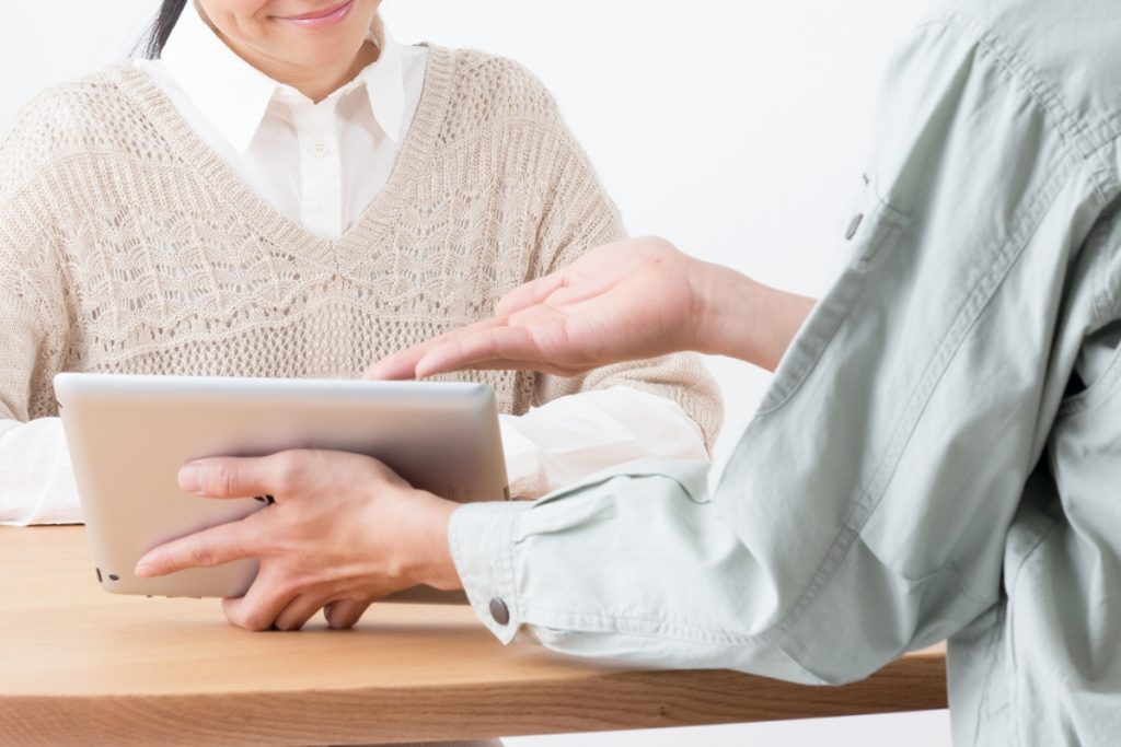 画像：お打ち合わせ