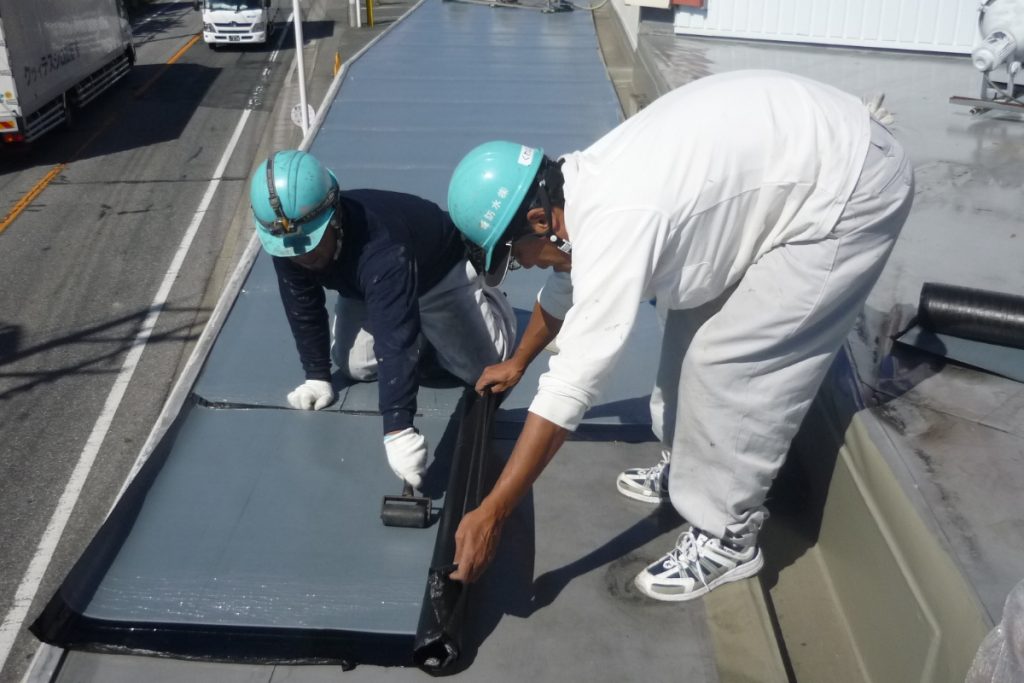 画像：施工開始