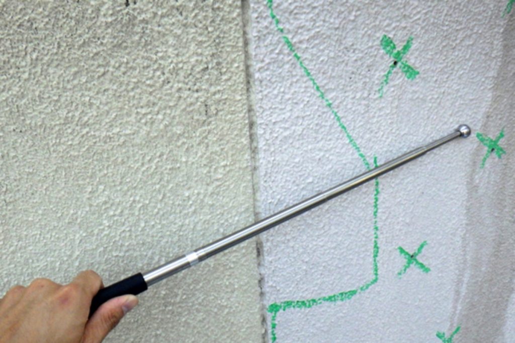 画像：打診調査