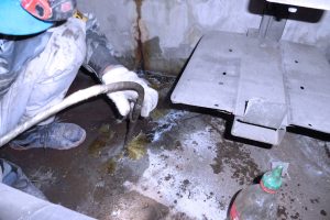 画像：地下防水工事(止水防水)